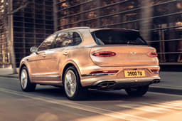 Bentley Bentayga Rear View Bentley Bentayga Rear View